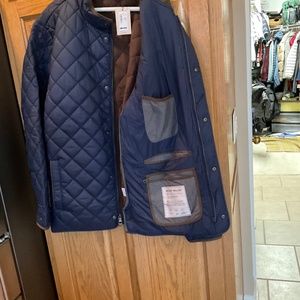 Peter Millar XL Suffix Quilted Travel Coat